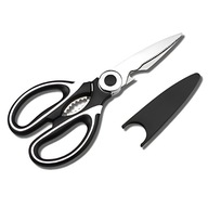 WIELOFUNKCYJNE NOŻYCE KUCHENNE NOŻYCZKI OTWIERACZ DO DROBIU WARZYW MIĘSA