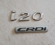CRDI NAPIS EMBLEMAT ZNACZEK LOGO Hyundai i20 I 2008-