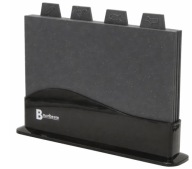 DESKA KUCHENNA ZESTAW 4 X DESKI DO KROJENIA KUCHENNE NA STOJAKU DO ZMYWARKI