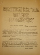 BIULETYN INFORMACYJNY nr 25 + KOMUNIKAT NR 24, KSS KOR 1978
