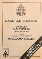 SOLLICITUDO REI SOCIALIS ENCYKLIKA OJCA ŚWIĘTEGO JANA PAWŁA II