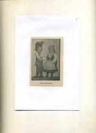 ILUSTRACJA Prasowa lata 20 uw-Lalki w strojach ludowych/ Stroje krakowskie/