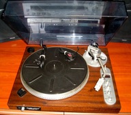 Gramofon Unitra Fonica ADAM GS 424 Direct Drive napęd bezpośredni orzech