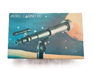 Teleskop ASTRO-CABINET 90, zabawka PRL