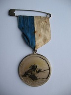 ŻYDOWSKI KLUB SPORTOWY MAKKABI KRAKÓW CZERNICHÓW KAJAKI MEDAL 1932 JUDAIKA