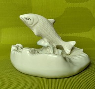 RYBA ŁOSOŚ SKACZĄCY NA FALI / BELLEEK IRELAND