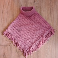 Duży Golf Komin Chusta Szal Różowy MINX