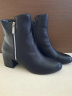 BOTKI KOZAKI CZARNE 43 27,5 CM NADWYMIAR