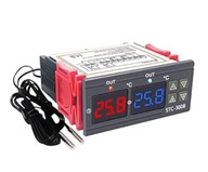 STC 3008 Cyfrowy regulator temperatury z 2 czujnikami, przekaźnikami