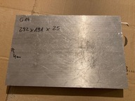 Aluminium 25mm formatka aluminiowa kęs blacha