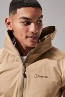 BERGHAUS DELUGE PRO 2.0 waterproofn SHELL JACKET LIGHT SAND XL