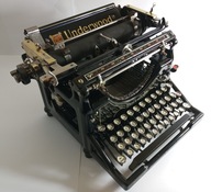 PIĘKNY ANTYK - MASZYNA DO PISANIA Underwood 5 z 1918r.