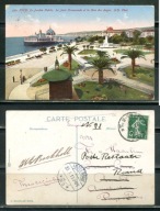 K23046)Francja: Nice, La Jardin Public, wyslany 1913