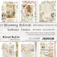Zestaw dodatków BLOOMING RETREAT - JUNK JOURNAL 15x30 Craft O'Clock.