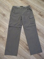 MOUNTAIN LIFE damskie spodnie trekking 2w1 odpinane nogawki zieleń _ L