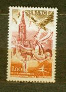 FRANCJA** Bociany nad miastem Mi 2124