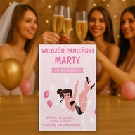 PREZENT DLA PANNY MŁODEJ WIECZÓR PANIEŃSKI – MAGNES PAMIĄTKOWY dla gości