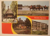 STRZELCE OPOLSKIE. Drewniany kościół św. Barbary. Stadnina Koni