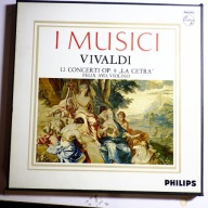 Vivaldi 12 Concerti " La Cetra" I Musici Felix Ayo PHILIPS 3lp box