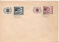 TRZECIA RZESZA CZECHY I MORAWA -koperta znaczki stemple 1940 rok