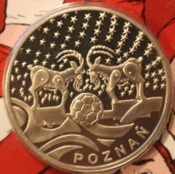 EURO 2012 POLSKA UKRAINA, POZNAŃ - ORYGINALNY BLISTER