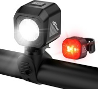 TOPTREK Lampa Rowerowa Przednia USB-C IPX5 Do Roweru OSRAM