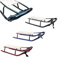 SANKI METALOWE DREWNIANE DLA DZIECI I DOROSŁYCH DO 150KG CZARNE