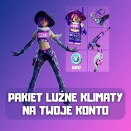 PAKIET FORTNITE CHILL VIBEZ | LUŹNE KLIMATY | NA TWOJE KONTO |