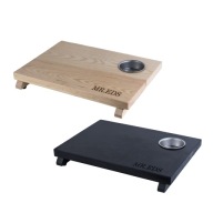 Mr.Eds Stolik Drewniany Deska Do Przygotowywania Fajki Wodnej Shishy Szizhy