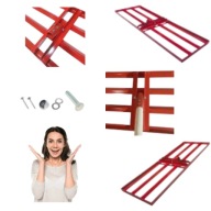 RĘCZNY NIWELATOR TERENU DO TRAWNIKA PIASKOWANIA GRABIE OGRODOWE METALOWE