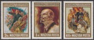 WĘGRY - WŁODZIMIERZ ULJANOW - LENIN - REWOLUCJA - ROCZ. - 1967 - CZYSTE **