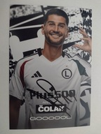Zdjęcie 10x15 Legia autograf sezon 2025/26 Gol Antonio Colak