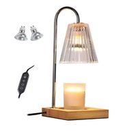 Podgrzewacz do Świec Zapachowych z Timerem 3 Stopnie Jasności