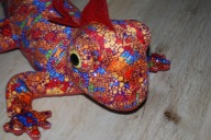 pluszak maskotka Legwan Iguana Gekon od Petjes World 50 cm