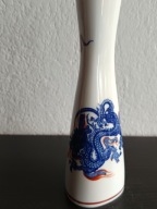 PORCELANOWY WAZON ECHT KOBALT SMOK