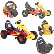Gokart Na Pedały Jeździk Dla Dzieci Pojazd Metalowy HECHT 59788 3-6 Lat