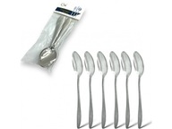 Łyżeczka łyżeczki do herbaty kawy stalowe sztućce kuchenne 6 sztuk KOMPLET