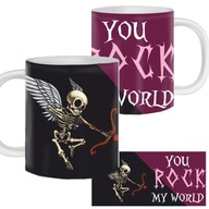 Kubek You Rock My World Walentynkowy ceramika 330 ml