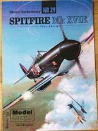 Model Card nr.29 Spitfire Mk.XVIE
