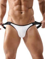 Bielizna męska jockstrap bez wzoru L