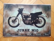 szyld , blacha ,obraz , plakat blaszany JUNAK M10 , 30x20 cm