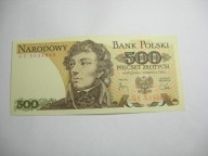 500 zł 1982 GE banknot