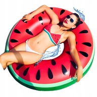 DMUCHANE KOŁO DO PŁYWANIA DUŻE DLA DZIECI I DOROSŁYCH XXL ARBUZ 120cm