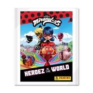 album na naklejki Biedronka ; herosi na świecie