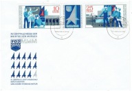 NRD - Targi MISTRZOWIE JUTRA - 1972 - Mi. 1799-00 pasek na kopercie FDC