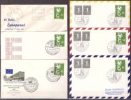 Niemcy Bund CEPT Europa koperty FDC i karty 1959