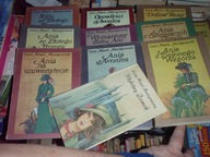 L.M. Montgomery Ania z Zielonego Wzgórza 8 tomów + Błękitny Zamek