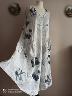 włoska suknia z kieszeniami na lato 38/40/42