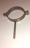 Hak wbijany rury spustowej rynny obejma uchwyt rynny 120-140 mm