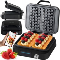 GOFROWNICA 2 DUŻE CHRUPIĄCE GOFRY MOCNA regulacja czasu NIE PRZYWIERAJĄCA